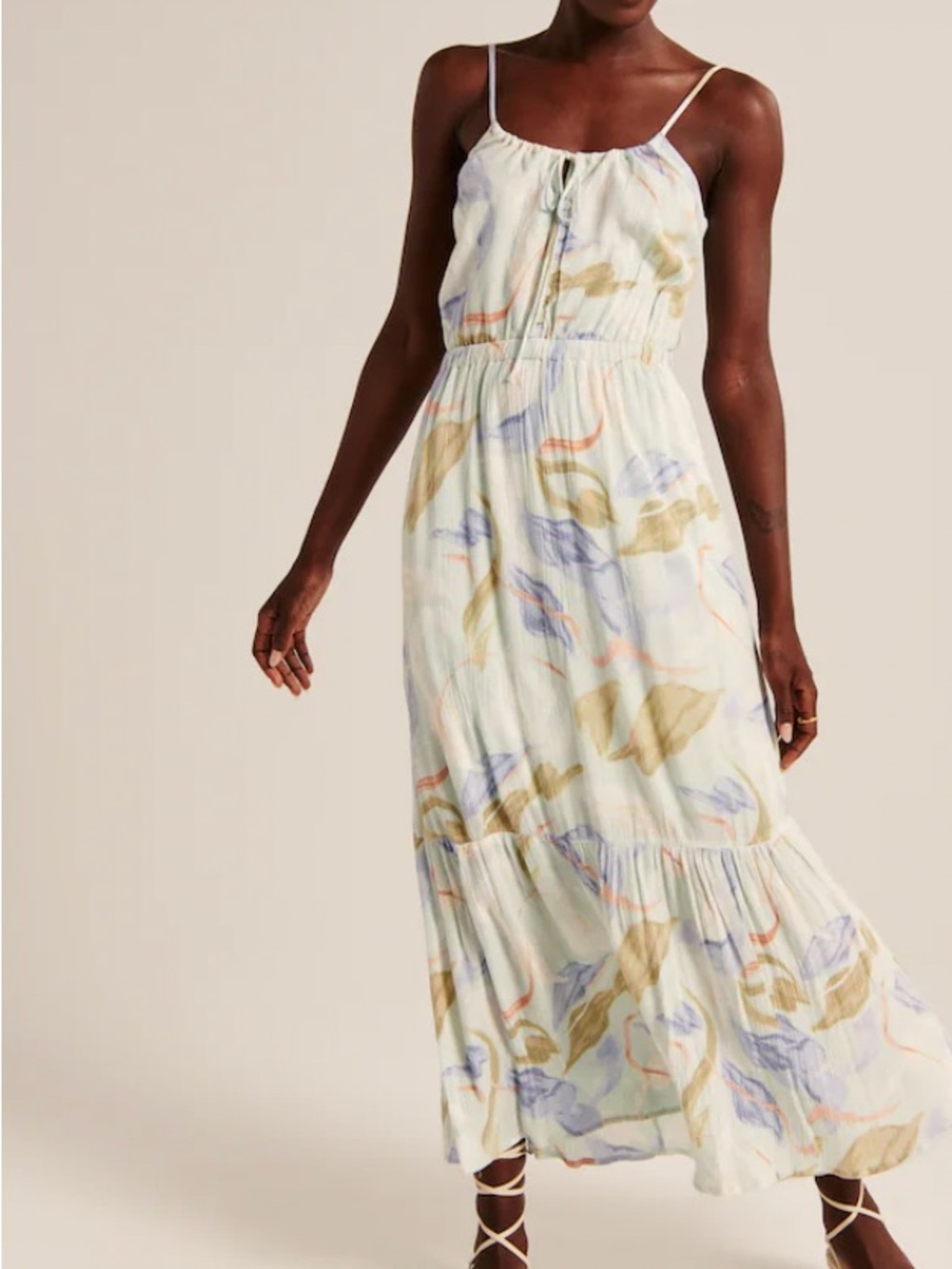 Abercrombie & Fitch Floral Maxi Dress